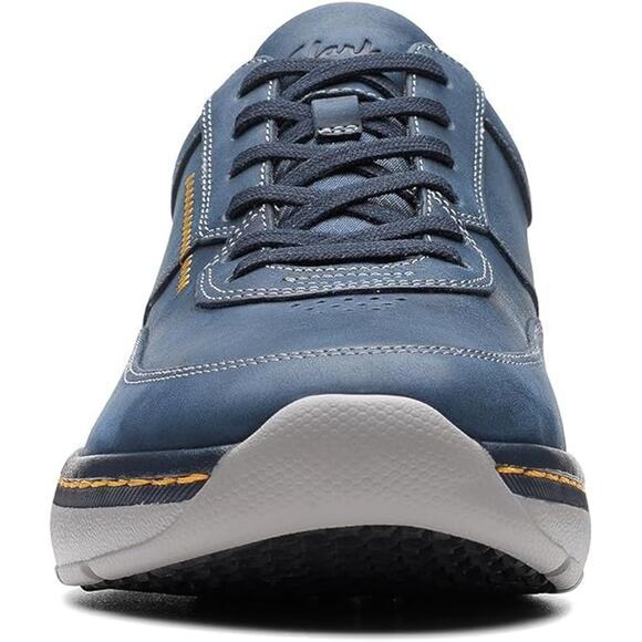 NWT Clarks Men\'s Clarkspro Lace Navy Leather 7.5 main image 5